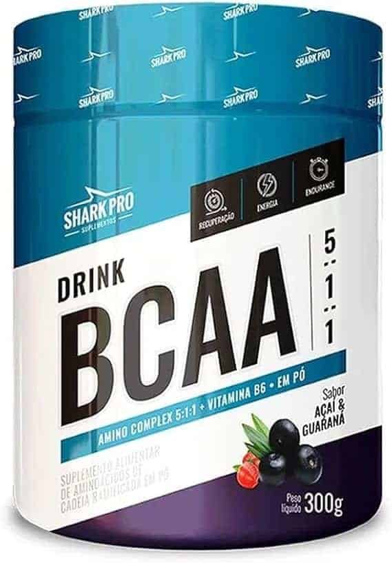 BCAA-EM-PO-1.jpg BCAA EM PÓ - BCAA DRINK 5:1:1 - SABOR AÇAI&GUARANA - 300g - Imagem 1