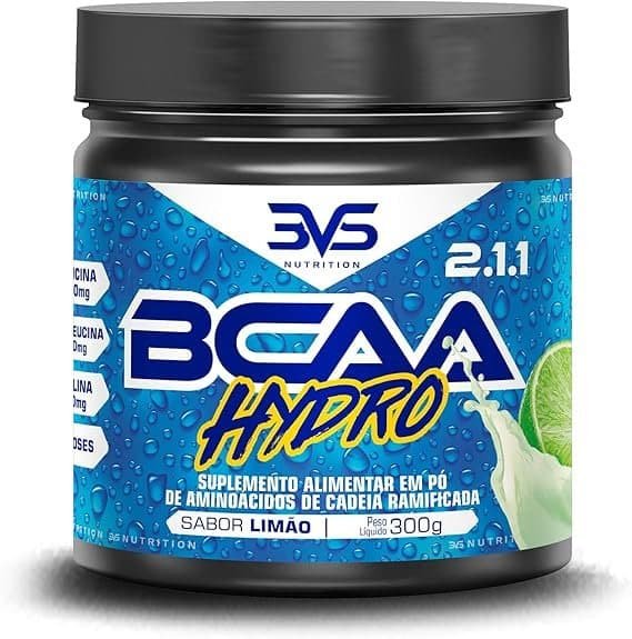 BCAA-Hydro-300g4.jpg BCAA Hydro 300g | Sabor Limão | 3VS Nutrition - Imagem 1