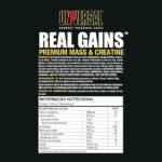 Hipercalórico Real Gains - Universal Nutrition (5Kg, Morango) - Imagem 2