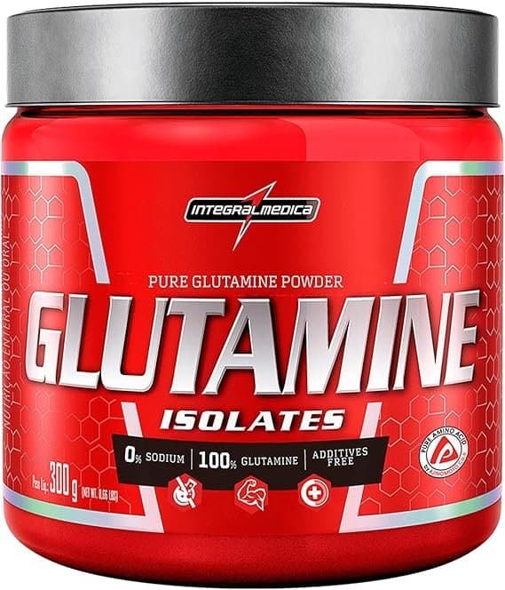 Integralmedica-Glutamina-Natural-Isolada-em-Po-Suplemento-Sem-Sabor-300g.jpg Integralmedica - Glutamina Natural Isolada em Pó - Suplemento Sem Sabor - 300g - Imagem 1