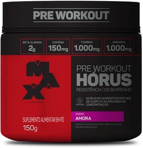 Max-Titanium-Horus-Pre-Workout-150G-Amora-.jpg Max Titanium Hórus Pre Workout - 150G Amora - - Imagem 1