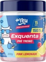 '+Mu Pré Treino Exquenta Sabor Pink Lemonade - 300g