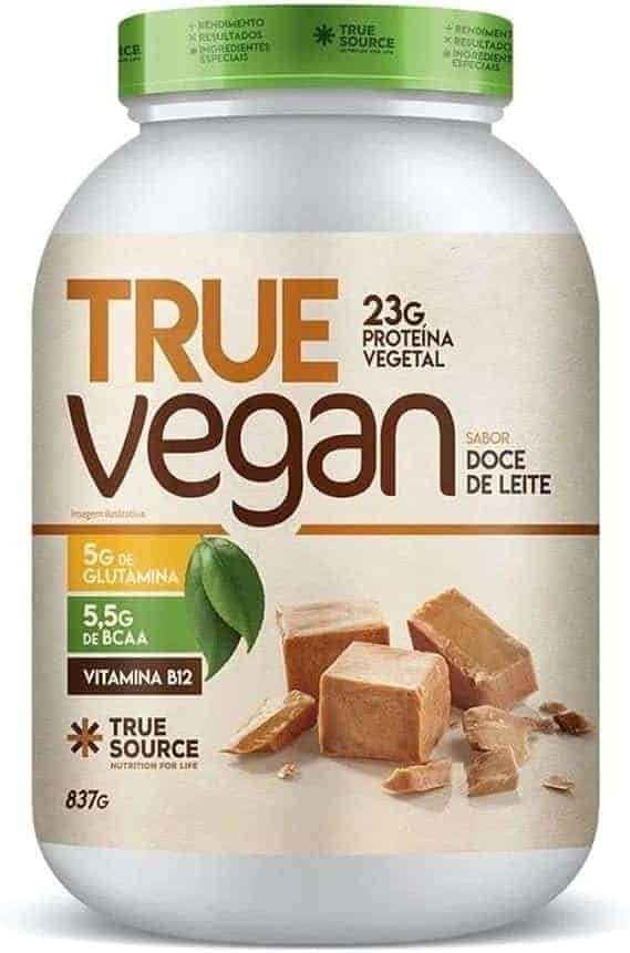 True-Source-True-Vegan-Proteina-Vegetal-837G-Doce-De-Leite.jpg True Source True Vegan Proteína Vegetal - 837G Doce De Leite - Imagem 1