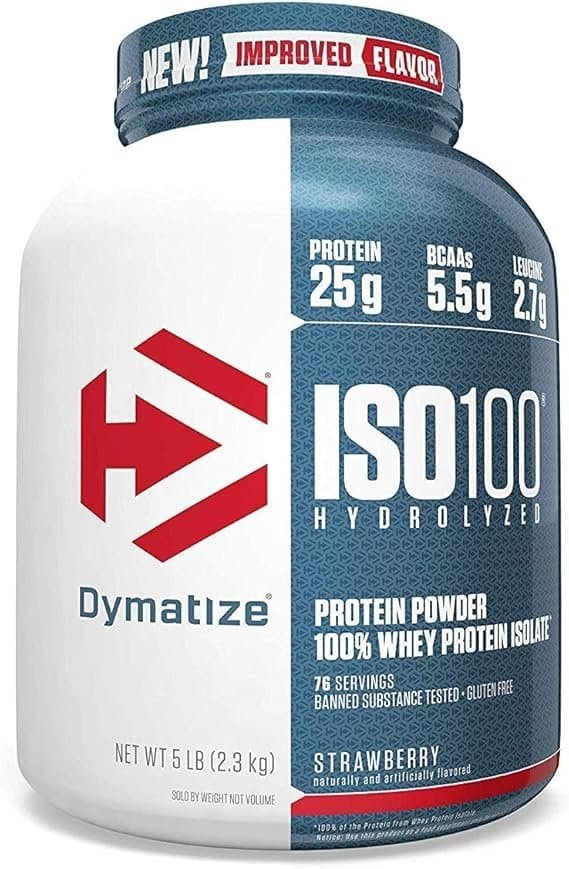 Whey-Hidrolizado-ISO-100-Dymatize-Nutrition-5.0lbs-Morango.jpg Whey Hidrolizado ISO 100 - Dymatize Nutrition - 5.0lbs - Morango - Imagem 1