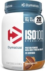 Whey Iso 100 640g Chocolate Peanut Butter - Dymatize, Branca