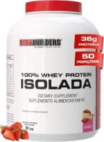 Whey Protein 100% Isolada Morango 2kg - Bodybuilders