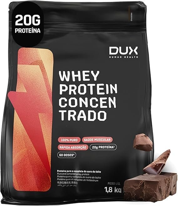 Whey-Protein-Concentrado-Chocolate-Refil-1.8kg-–-Contribui-Para-o-Ganho-Muscular-Hipertrofia-–-Dux-Human-Health.jpg Whey Protein Concentrado Chocolate Refil 1.8kg – Contribui Para o Ganho Muscular Hipertrofia – Dux Human Health - Imagem 1